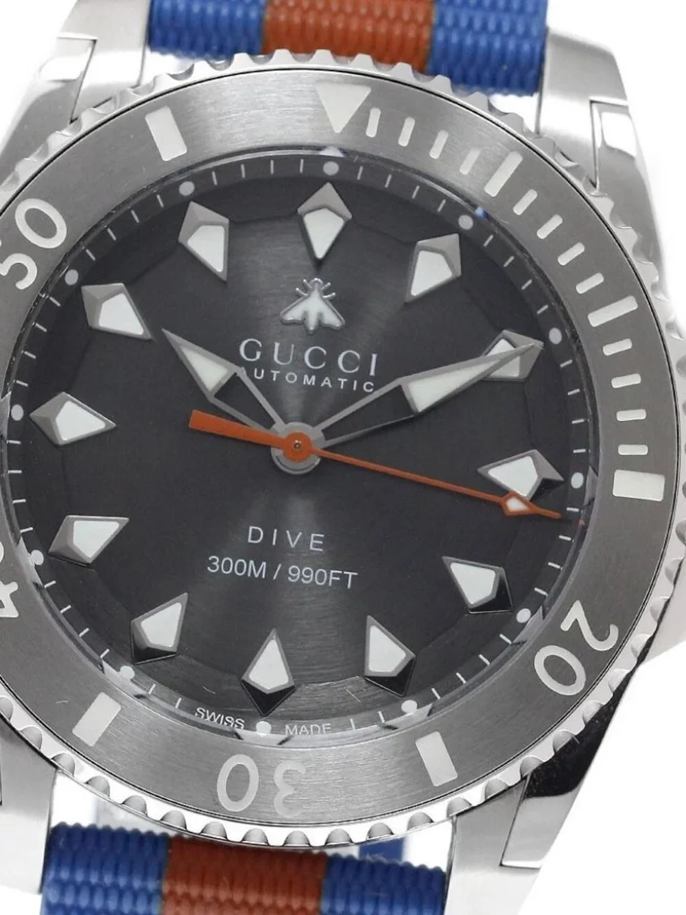 GUCCI Dive YA136352 gray Dial Automatic Men's Watch_974655